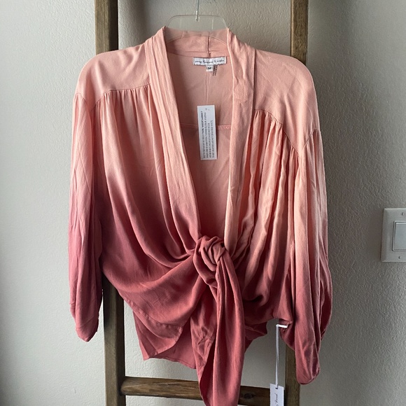 Young Fabulous & Broke Tops - NWT Young Fabulous & Broke Loose Top Ombre Colors